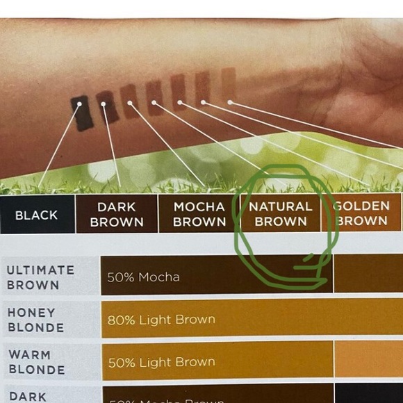 NEW Elleebana Brow Henna, Natural Brown & Aqua Activator Brow Henna PH Solution - Picture 3 of 14